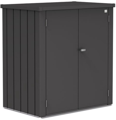 Armario Terraza Romeo L Gris Oscuro 132 x 87 x 140 Armario Terraza Romeo L Gris Oscuro 132 x 87 x 140