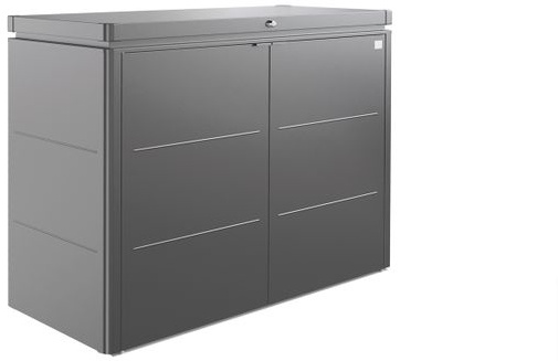 Armario Metalico HighBoard Gris Oscuro 160 x 70 x 118 Armario Metalico HighBoard Gris Oscuro 160 x 70 x 118