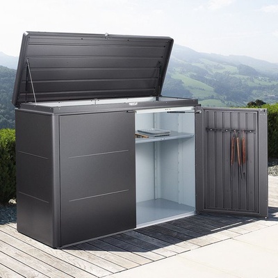 Armario Metalico HighBoard Gris Cuarzo 200 x 84 x 127