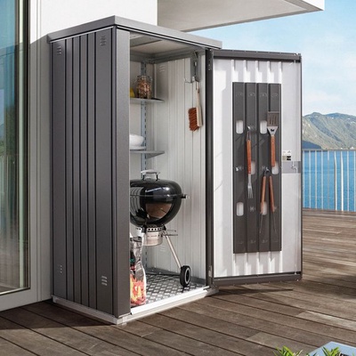 Armario Metalico Gris Oscuro 93 x 83 x 182