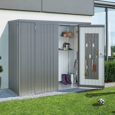 Armario Metalico Gris Cuarzo 155 x 83 x 182