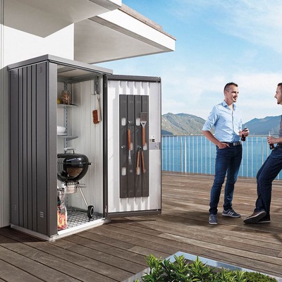 Armario Metalico Gris Oscuro 155 x 83 x 182