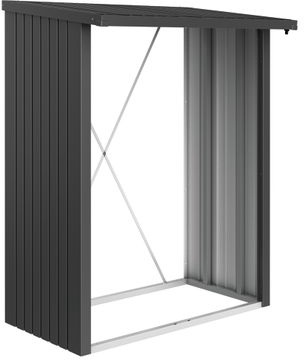 Armario Le�ero WoodStock Gris Oscuro 157 x 102 x 199