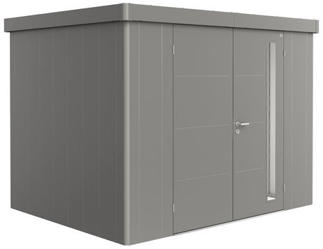 Caseta Neo 292 x 236 x 222 Gris Cuarzo Doble Puerta Caseta Neo 292 x 236 x 222 Gris Cuarzo Doble Puerta