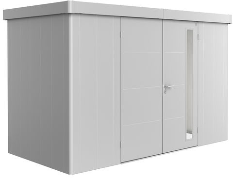 Caseta Neo 348 x 180 x 222 Plata Doble Puerta