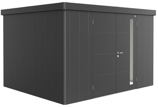 Caseta Neo 348 x 292 x 222 Gris Oscuro Doble Puerta