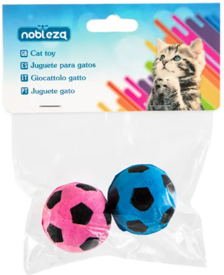 Juguete Pelota Futbol para Gatos Colores Surtidos