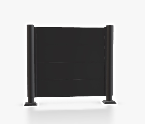 Pantalla Privacidad 180x100 Gris Oscuro Pantalla Privacidad 180x100 Gris Oscuro