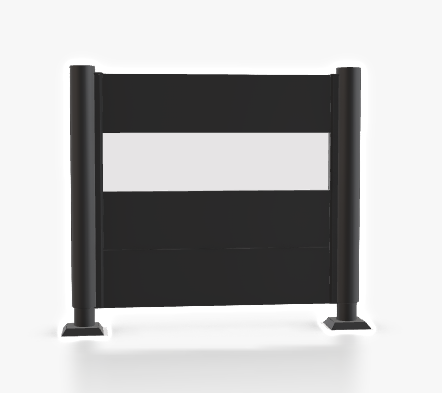 Pantalla Privacidad Con Panel 135x180