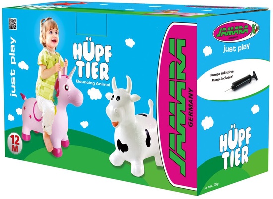 Correpasillos Vaca Saltarina con Bomba