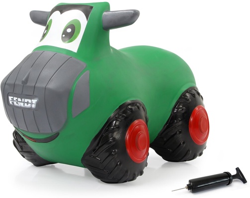 Correpasillos Tractor Fendt Saltarin - Juguete Hinchable con Bomba Incluida