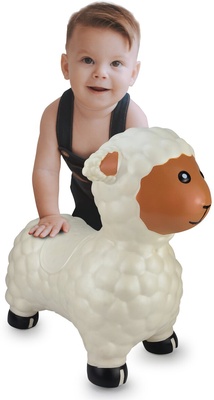Oveja Saltarina Correpasillos - Juguete Infantil Blanca