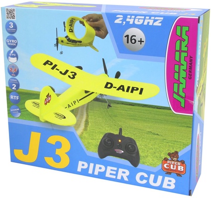 Avion Teledirigido Jamara Piper J3-CUB 2,4 GHz Gyro 2CH