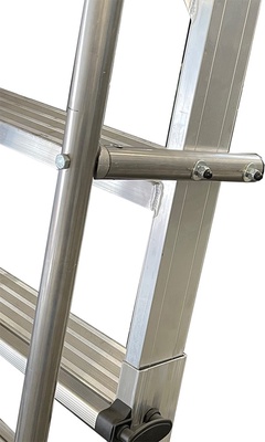 Escalera Telefly Profesional Telescopica Alum. 4 Pelda�os