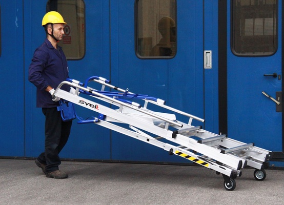 Escalera Telefly Profesional Telescopica Alum. 7 Pelda�os