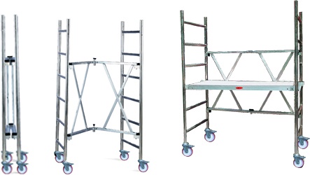 Andamio Roller Profesional Aluminio Modulo A+S1