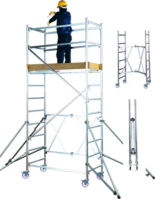 Andamio Roller Profesional Aluminio Modulo A+B