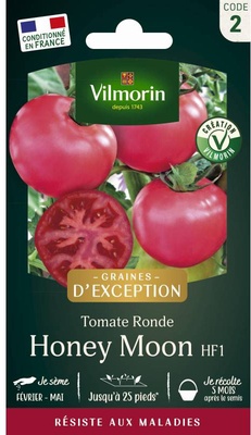 Semilla Tomate Honey Moon Resistente al Mildiu Semilla Tomate Honey Moon Resistente al Mildiu