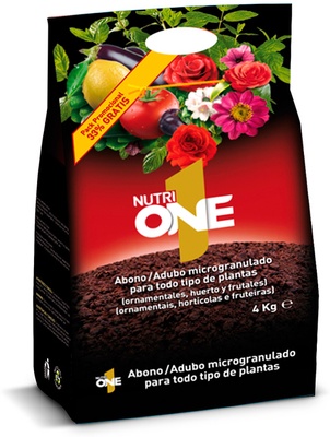 Abono Granulado Nutri 1 One Fertilizante Premium 750 Gr Abono Granulado Nutri 1 One Fertilizante Premium 750 Gr