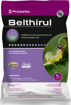 Insecticida Profesional Bacillus Thuringensis 100 gr