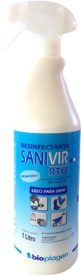 Desinfectante Higienizante Virucida Sanivir 1 Litro Pulverizador