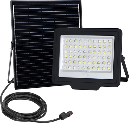Foco LED con Panel Solar 200w 6500k Foco LED con Panel Solar 200w 6500k