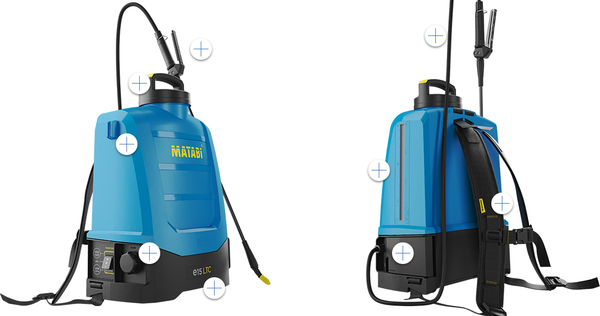 Pulverizador Electrico Profesional Matabi Evolution E15 Ltc