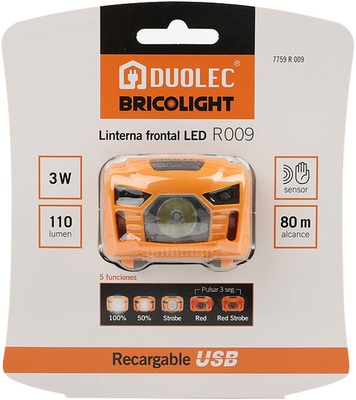 Linterna Led Frontal Bricolight R009