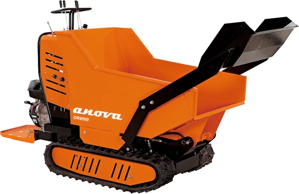Carretilla de Orugas ANOVA OR9500  9HP, 500KG con Pala de Carga