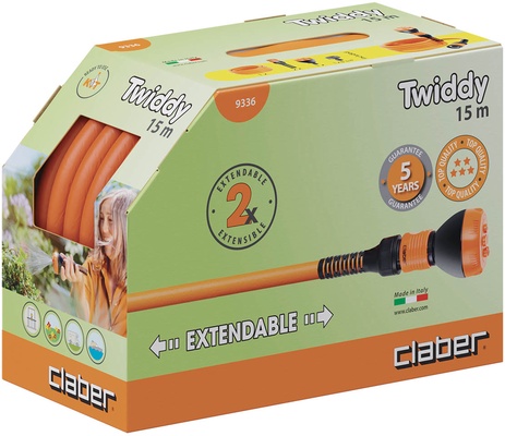 Manguera Extensible Claber Twiddy 15 Metros