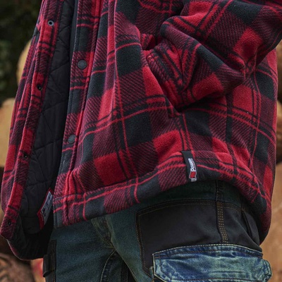 Chaqueta Sobrecamisa Willow Rojo U-Power