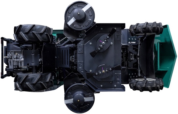 Desbrozadora OREC RM60W Corte Doble Intercepas para Vi�edos e Invernaderos