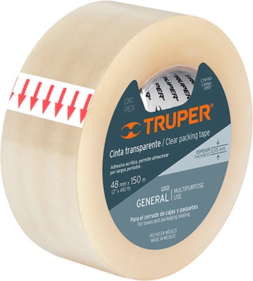 Cinta Embalar Transparente 48 mm 150 Metros