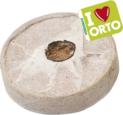 Pack 12 Semillero de fibra de coco con Tela Ø mm 45 xh 15 Pack 12 Semillero de fibra de coco con Tela Ø mm 45 xh 15