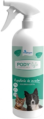 Spray Pody Life Repelente Insectos para Mascotas 1l Spray Pody Life Repelente Insectos para Mascotas 1l