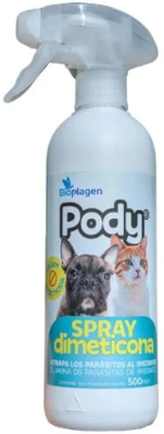 Spray Antiparasitario Dimeticona 500ml