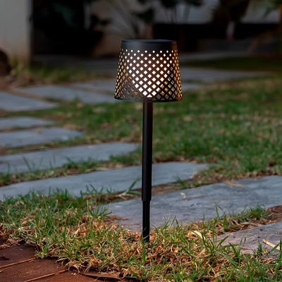 Lampara Solar Negra Greta 5 en 1