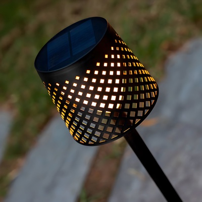 Lampara Solar Negra Greta 5 en 1