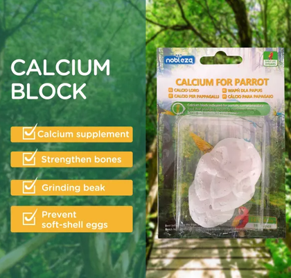 Bloque de Calcio para Loros