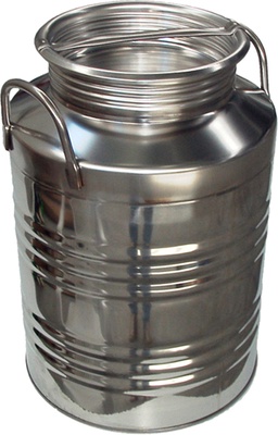 Bidon Lechera de Acero Inoxidable Tapa Roscada 100 Litros Bidon Lechera de Acero Inoxidable Tapa Roscada 100 Litros