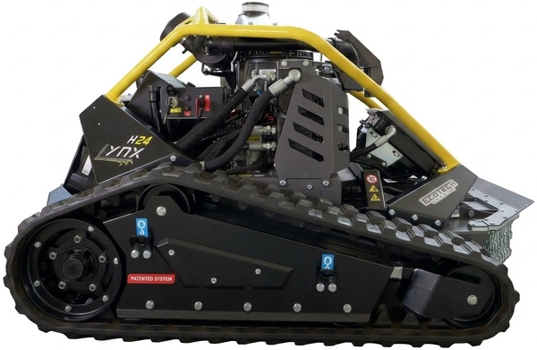 Desbrozadora oruga Ecotech H24 LYNX - Control Remoto y Potencia Honda en 84 cm de Corte Desbrozadora oruga Ecotech H24 LYNX - Control Remoto y Potencia Honda en 84 cm de Corte