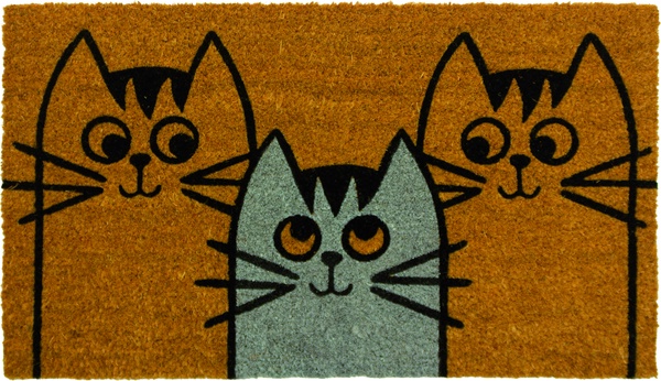 Felpudo Coco/Pvc Whiskers 40x70