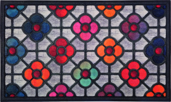 Felpudo Multiusos Clean&Dry Fiore 45x75