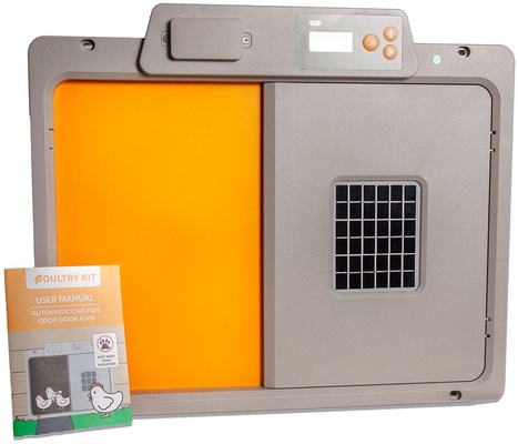 Puerta Automatica Horizontal para Gallinero CHICKA