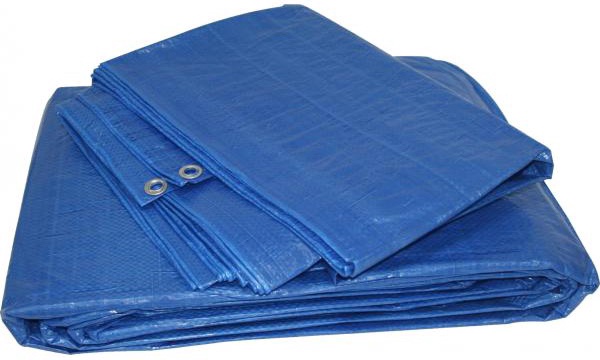 Toldo Protector Protex 120 Gr Azul 4 x 6 Metros