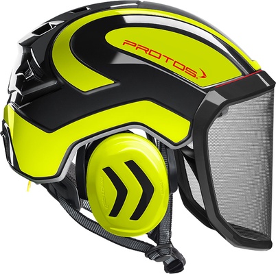 Casco Protos Integral Arborist Negro/Amarillo Neon Casco Protos Integral Arborist Negro/Amarillo Neon