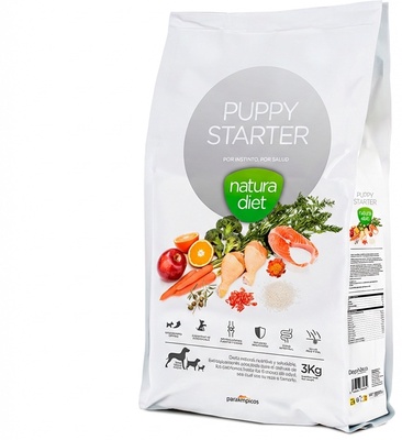 Pienso Perro Cachorro Natura Diet Puppy Starter 3kg