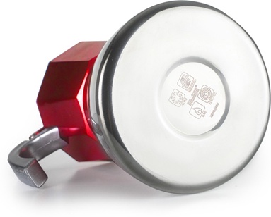 Cafetera Express Aluminio Inox Ibili Elba Red 300 ml