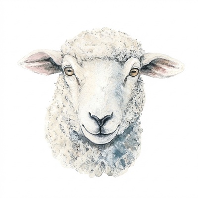 Servilletas Papel Oveja 33x33 cm 20 uds