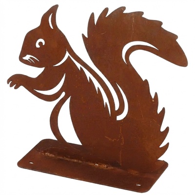 Figura Jardin Ardilla Efecto Oxido